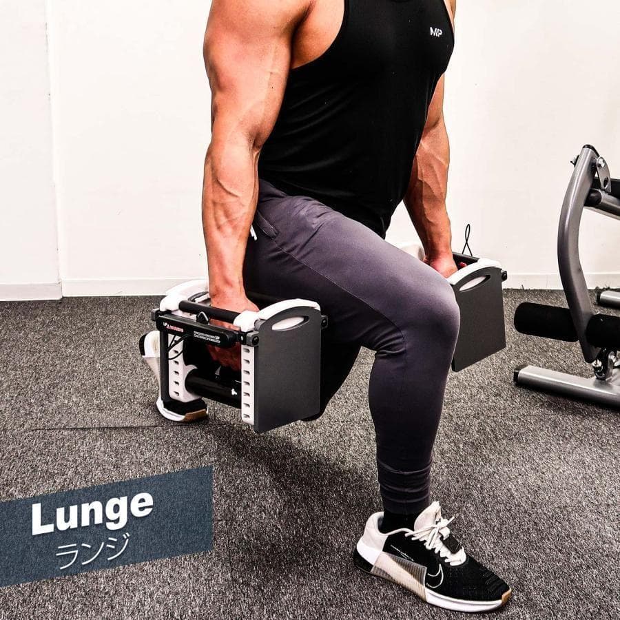 パワーブロック ダンベル 可変式ダンベル 2個セット 12段階調節 2849