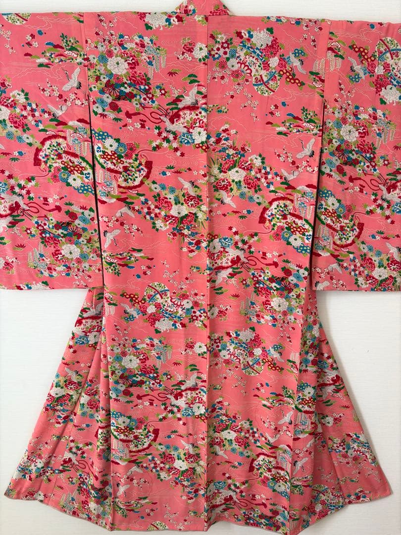 アンティーク　子供　着物　身丈142㎝