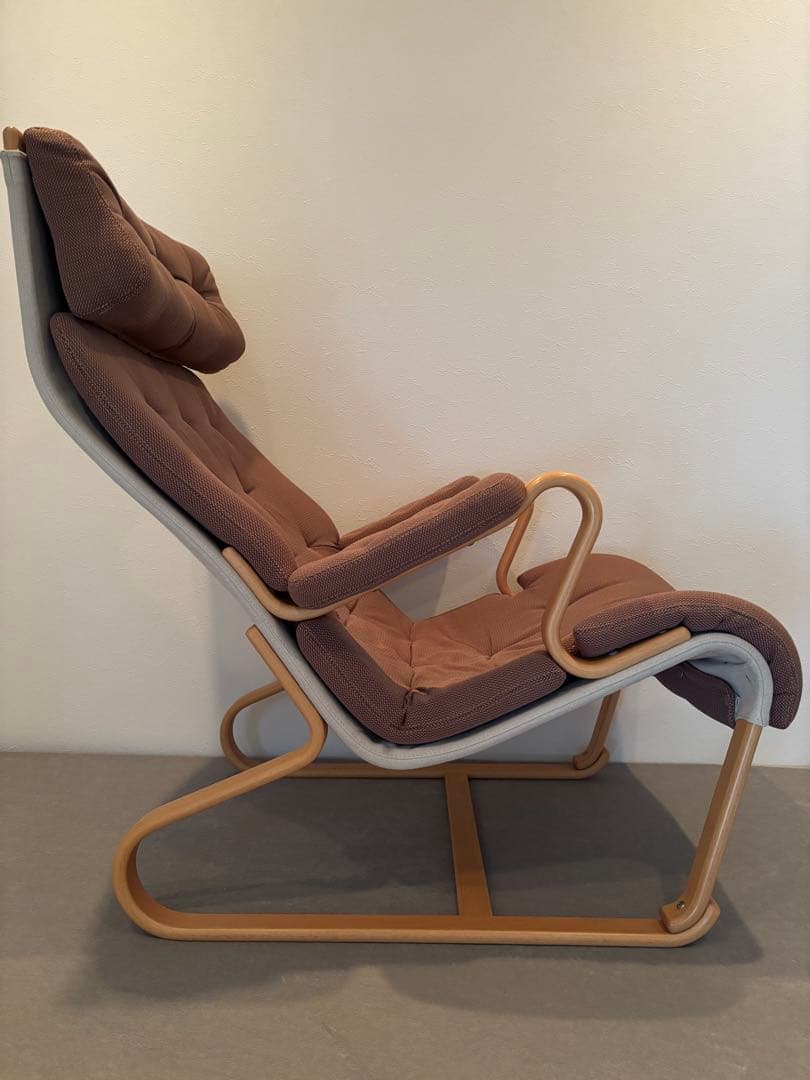 送料込　天童木工　ブルーノマットソン　ハイバックチェア　オットマン　セット　美品