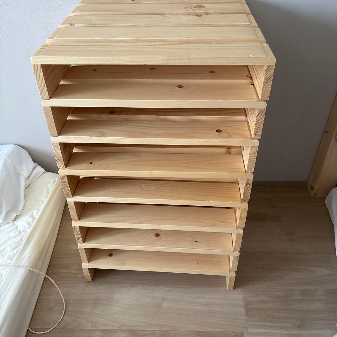 新タイプ！ベルメゾン　パレットベッド　8枚　シングル