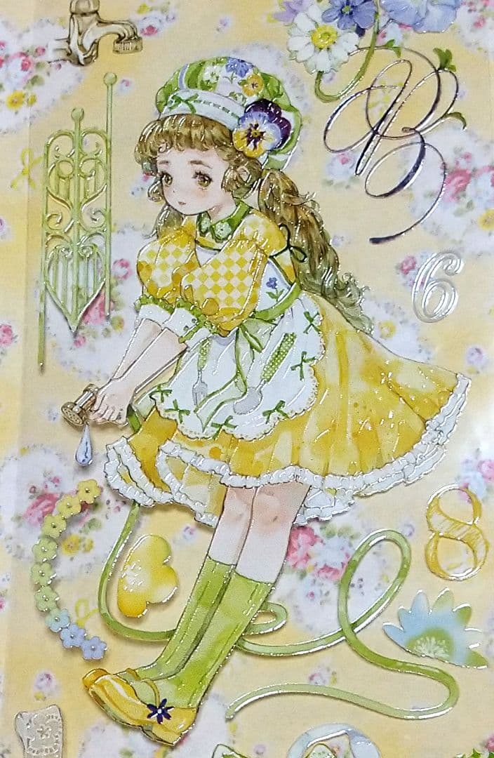 のこり２✩再販✩J883＃一日小田园(水晶)野柚切り売り海外人物マステ女の子