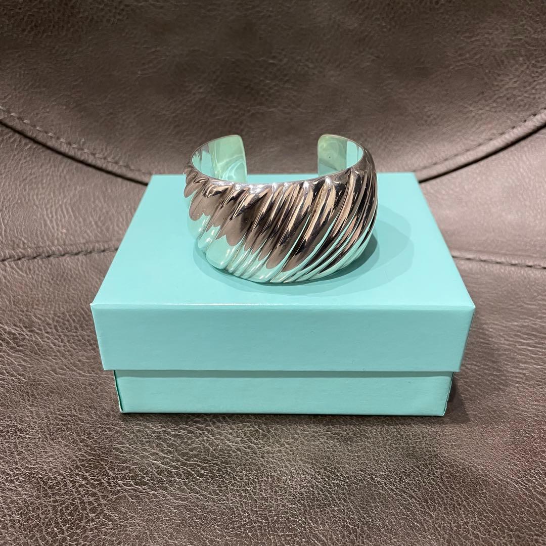 Tiffany ティファニー　カフバングル　ビンテージ　ブレスレット