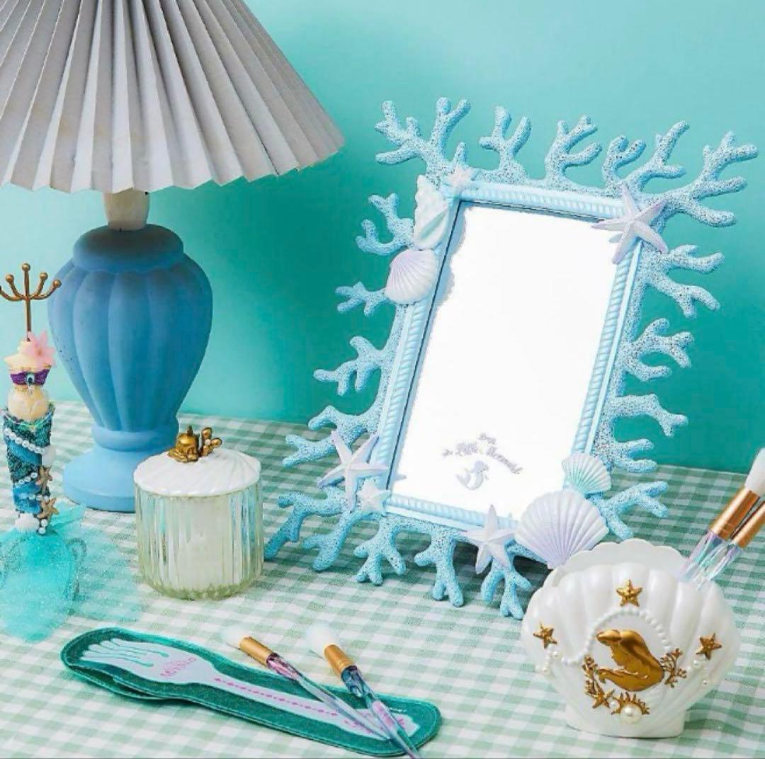 アリエル　ミラー　スタンド　ディズニーストア　レア　サンゴ　リトルマーメイド