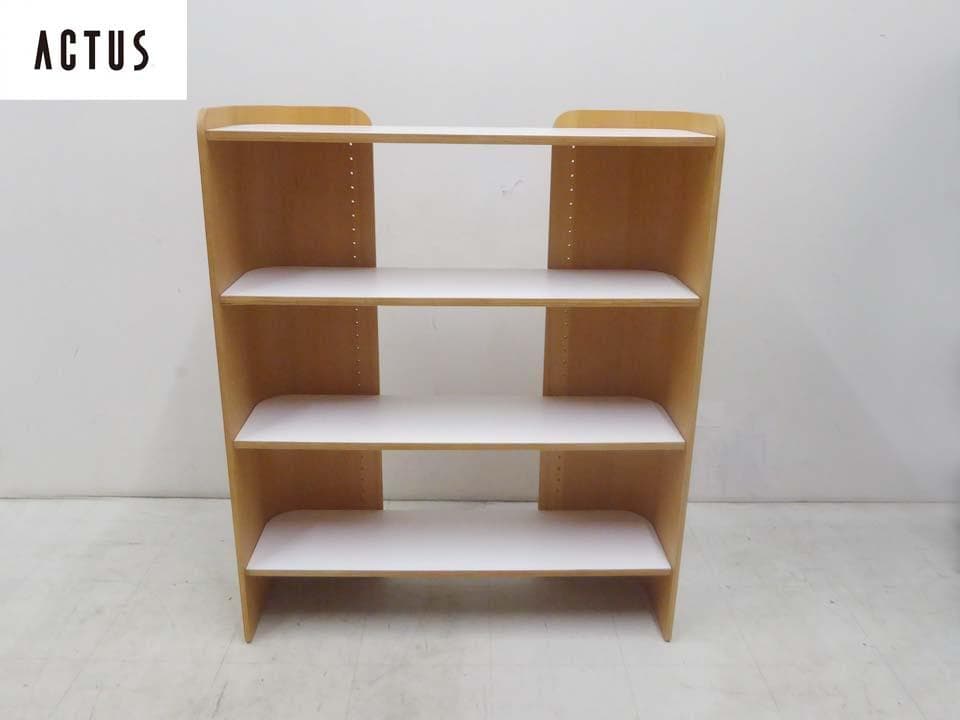 ■ACTUS アクタス■アクタスキッズ ANFUN シェルフ ビーチ材 本棚-2