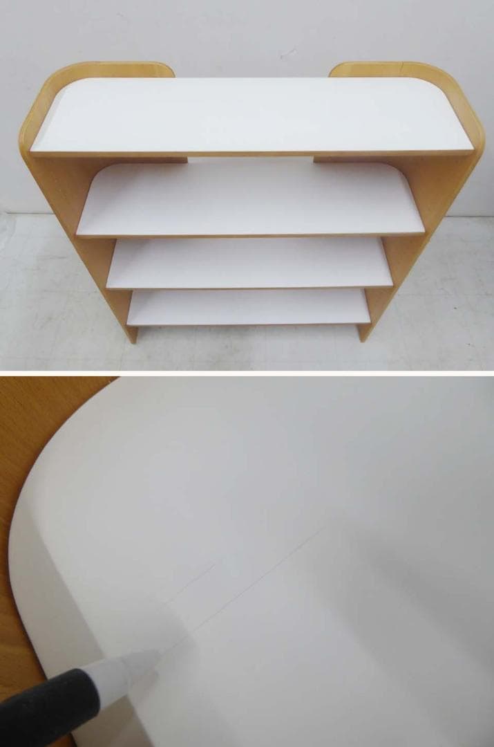 ■ACTUS アクタス■アクタスキッズ ANFUN シェルフ ビーチ材 本棚-2