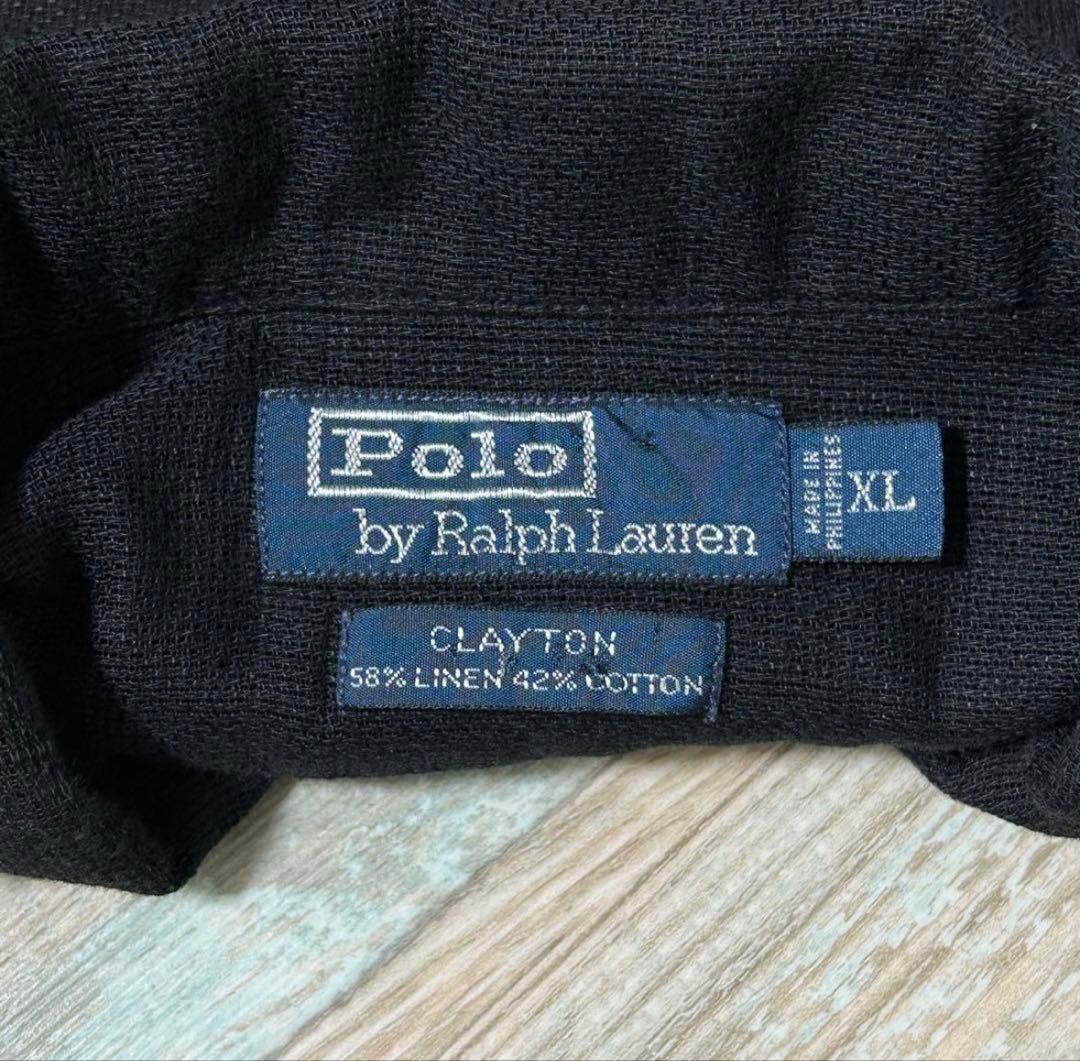 Polo by Ralph Lauren 黒 半袖シャツ ジュゲム