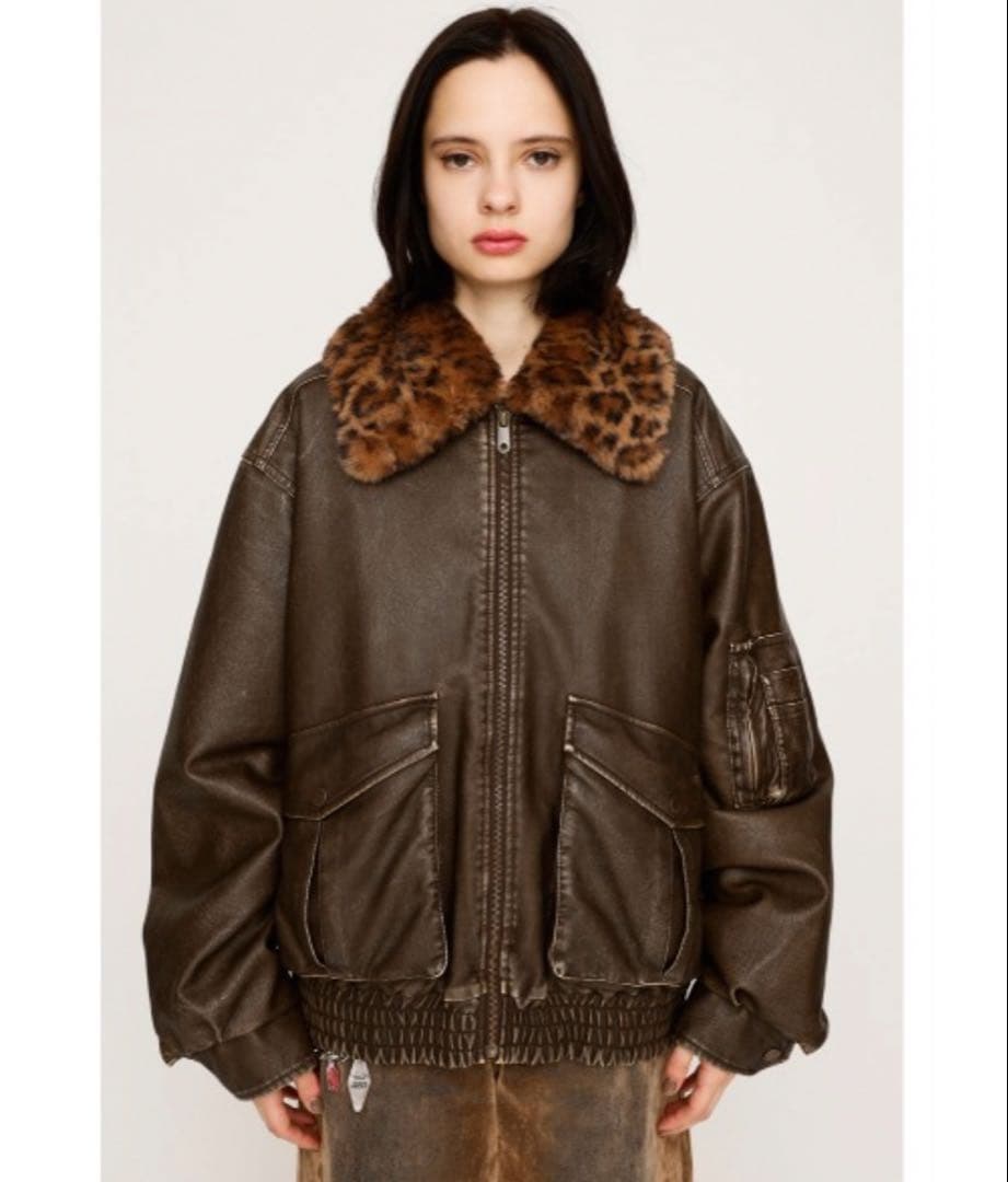 SLYWASHED PUFFER BZ ウォッシュド パッファー ブルゾン 冬服