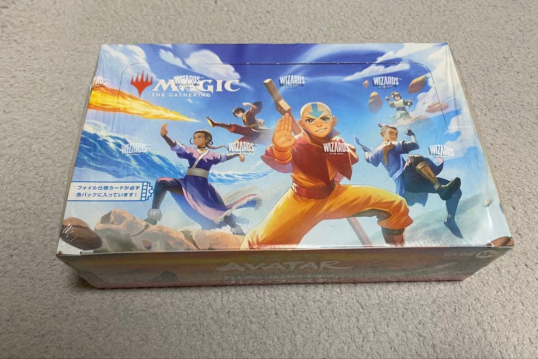 新品未開封 mtg プレイブースター　伝説の少年、アンアバター box 日本語