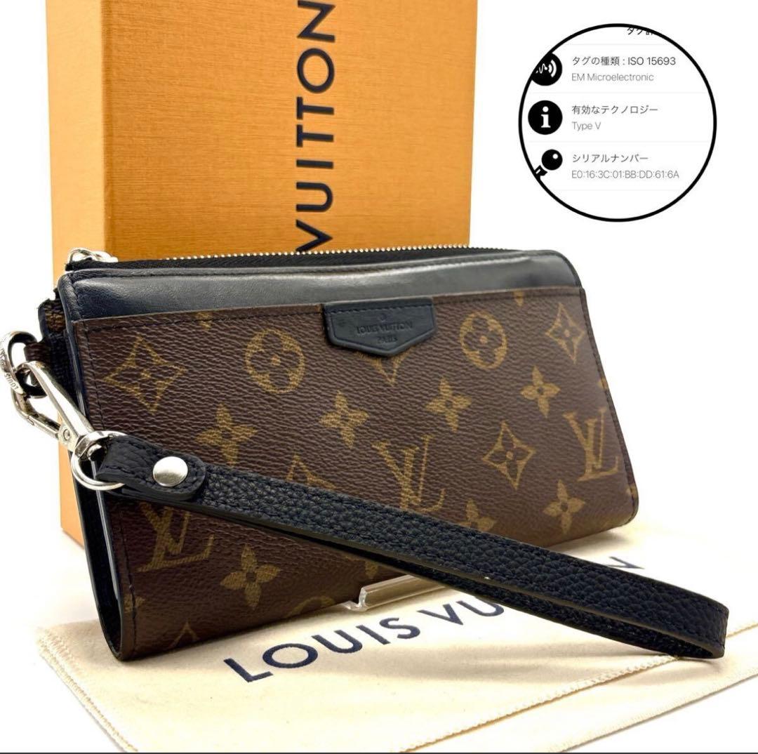 リ*ン様 ◆極美品◆LOUIS VUITTON ジッピードラゴンヌ マカサー モ