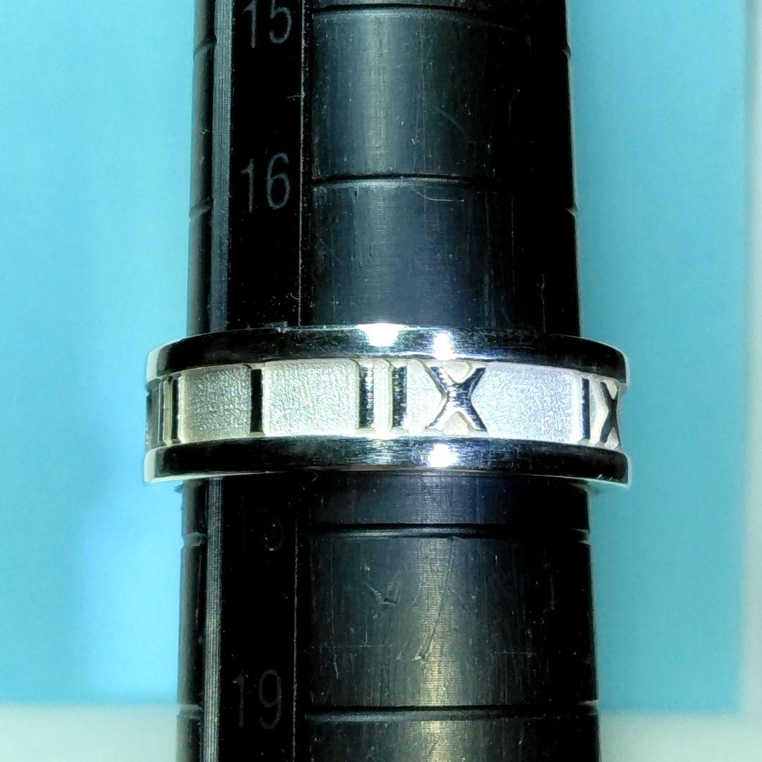 ティファニーアトラスリング 17.5号　新品仕上げ　ほぼ無傷未使用に近い