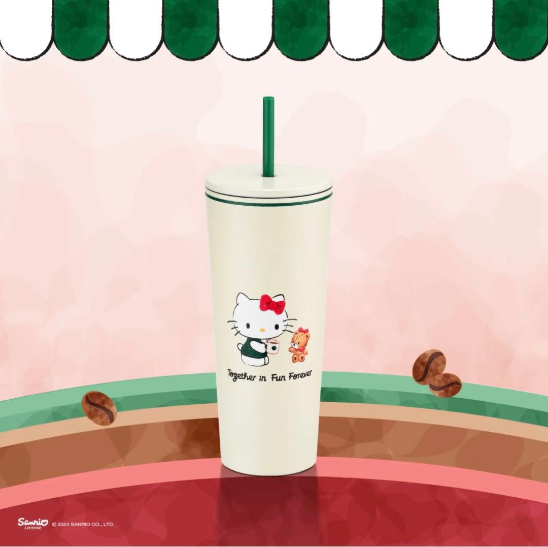 ハローキティ/スターバックス/ステンレスボトル/タンブラー