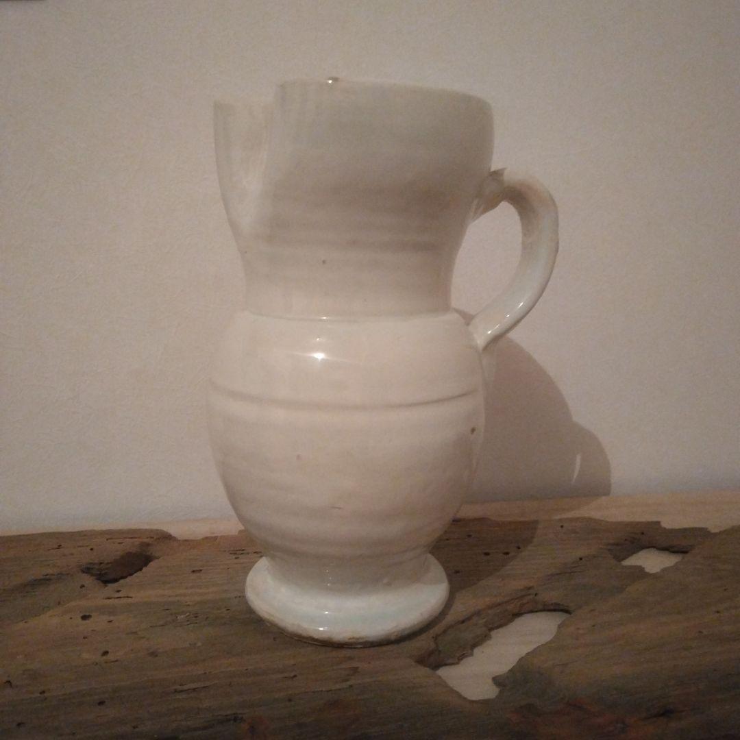 プーリアのアンティークピッチャー　19c　花器　花入　花瓶