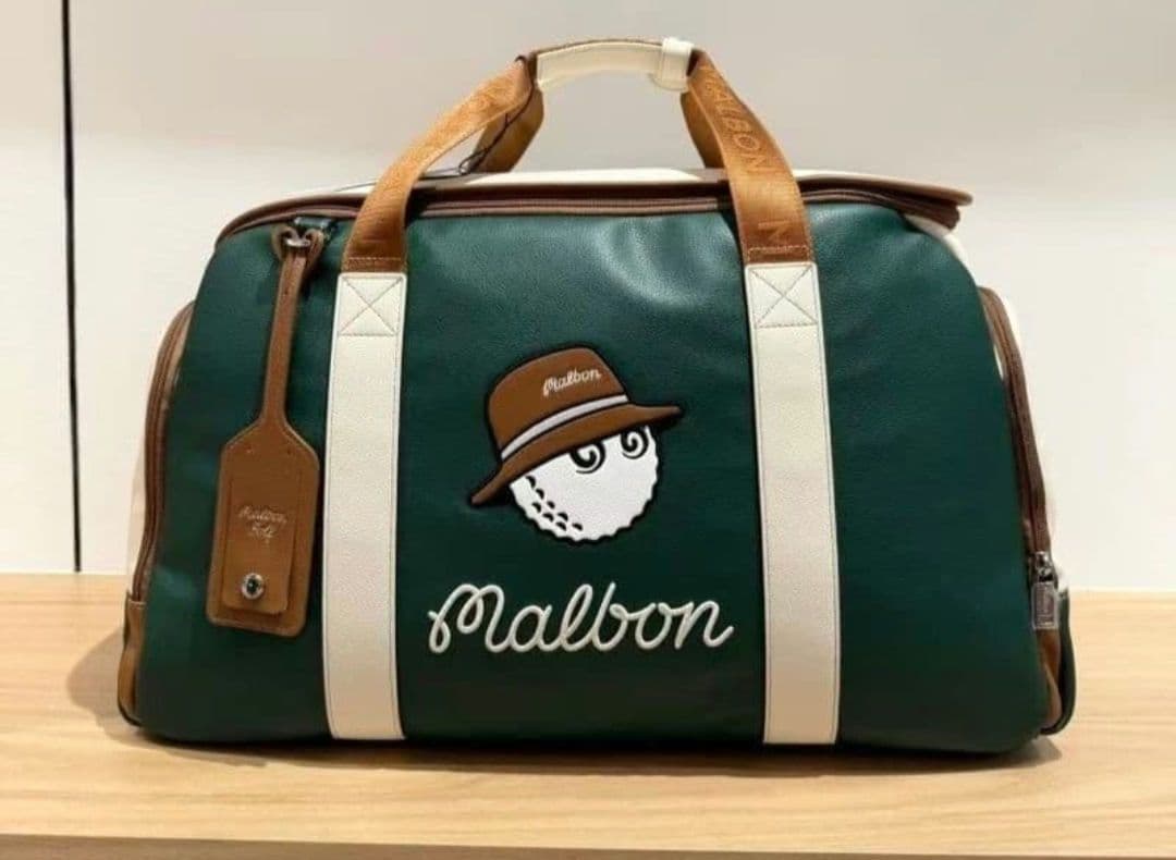 即発送対応●マルボンゴルフボストンバッグネイビー