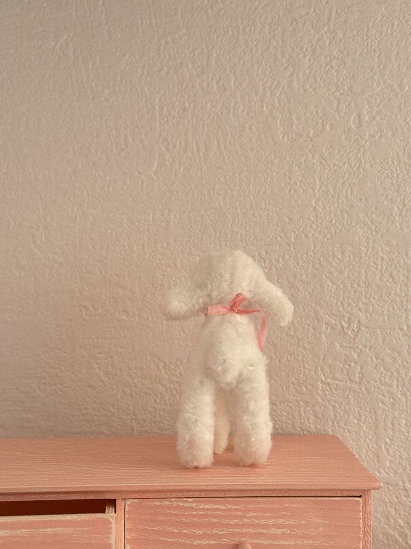ミニチュア ハンドメイド 小さなぬいぐるみ 作家様 ひつじ 羊