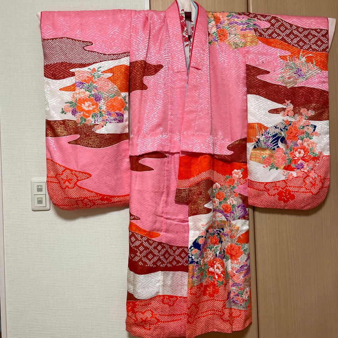 七五三7歳着物　十三詣り着物