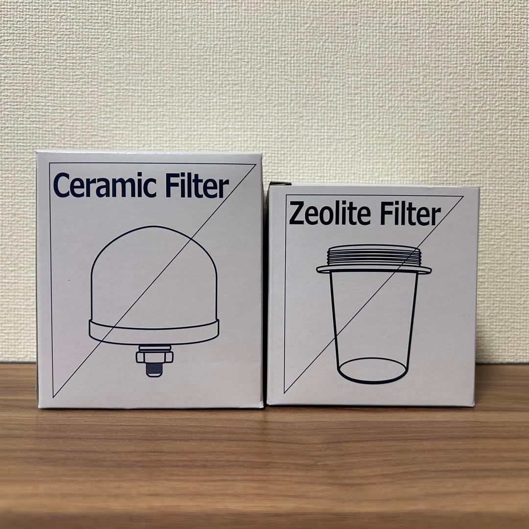 エコウォーター ライフエッセンス セラミックフィルター ゼオライトフィルター