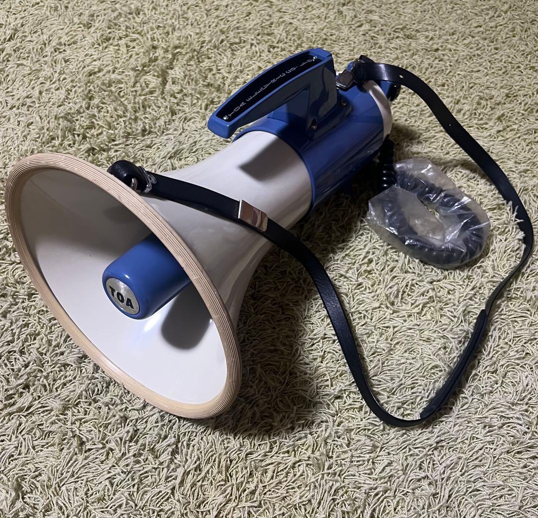 TOA 拡声器 ハンドル付き　レア　ビンテージ　レトロ　昭和