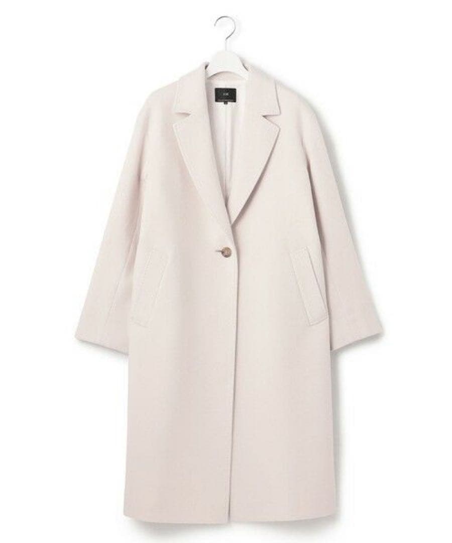新品　23区　ウールカシミヤビーバー チェスター コート