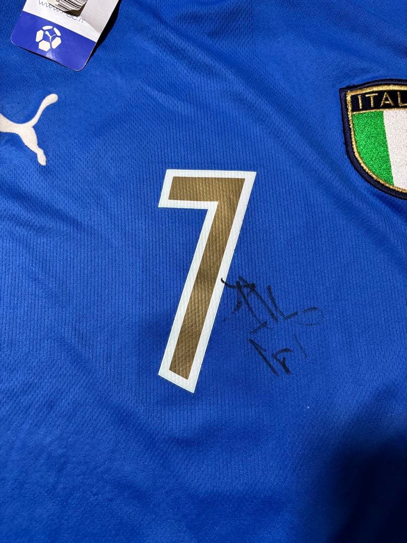 【サイン入り】Puma イタリア代表 DEL PIERO 7