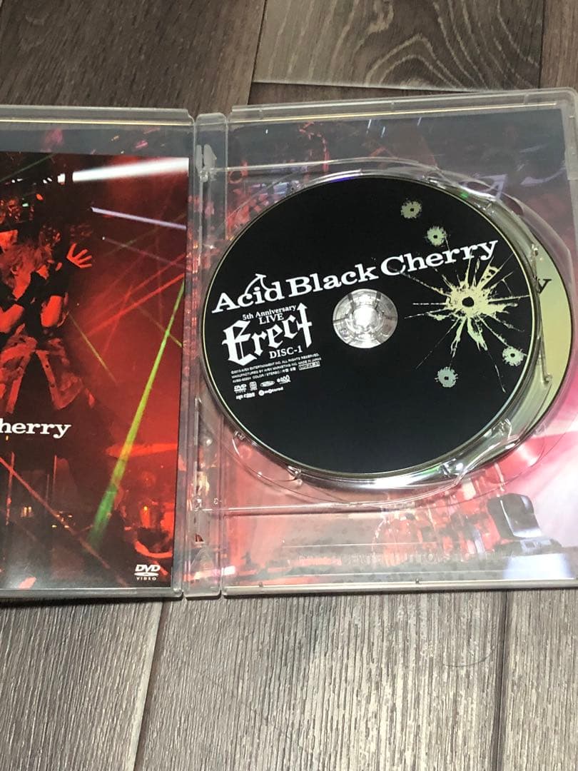 【値下げ】acid black cherry DVD +2012の別ジャケット