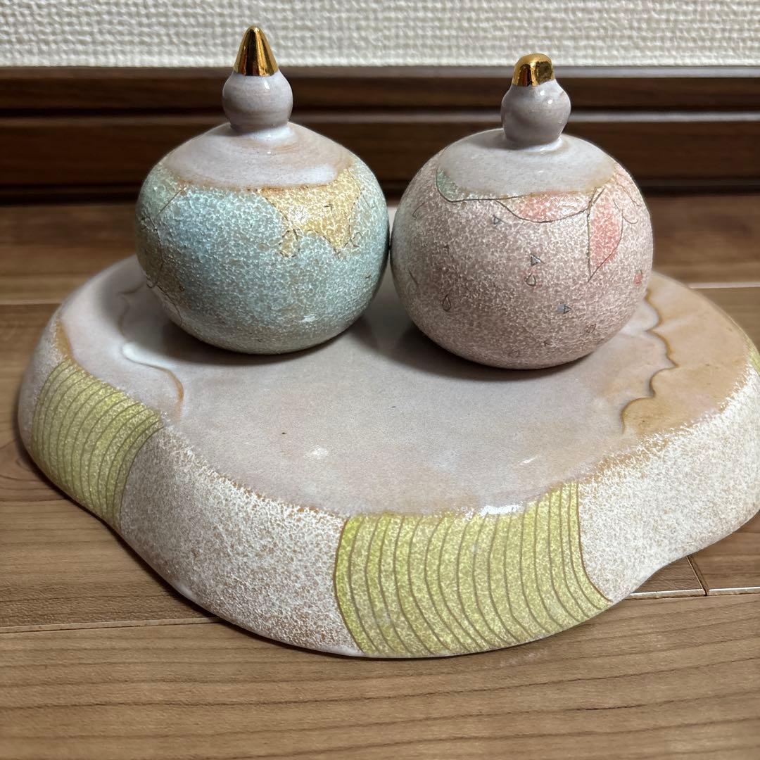 陶芸家　森田みほ　おひなさま