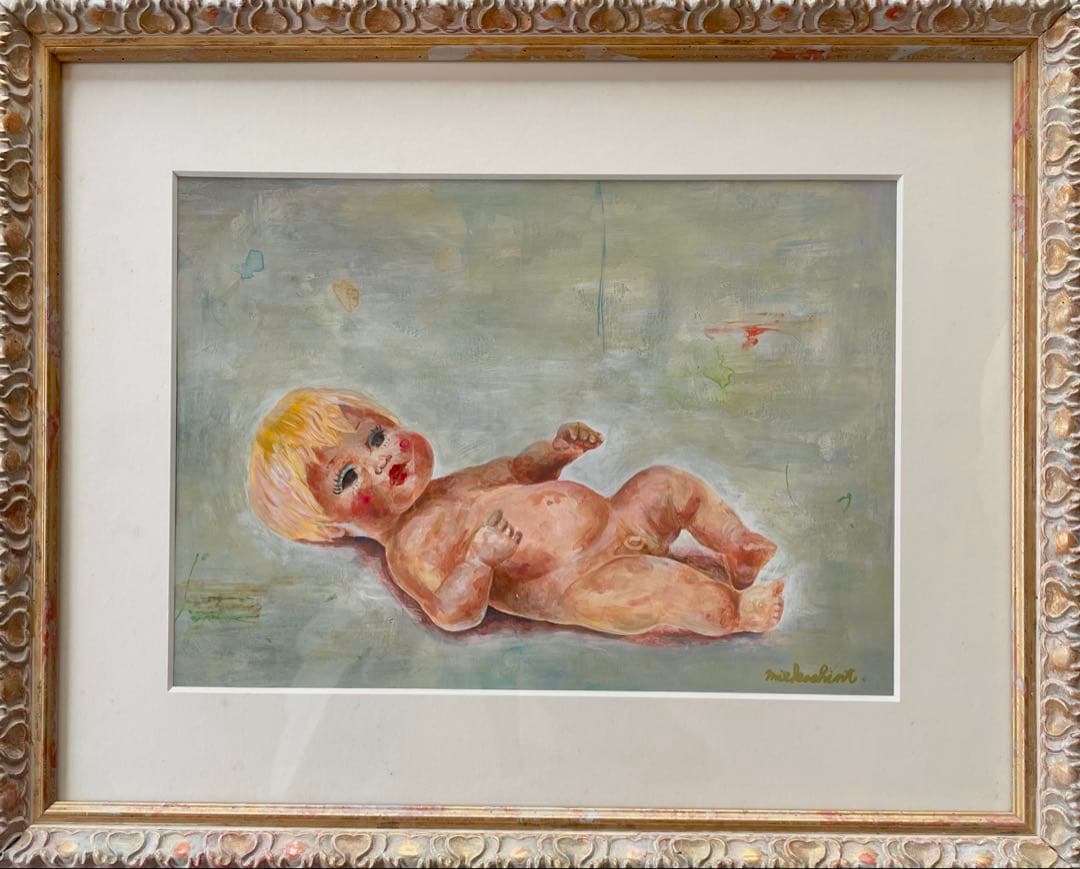 「I AM A LADY」※原画※真作※直筆サイン入り※額有り