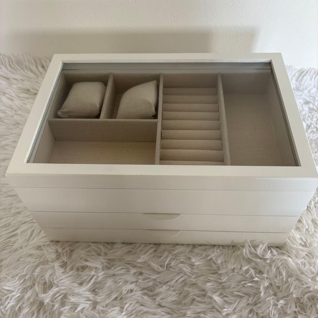 ZARA ジュエリーボックス 引き出し3段