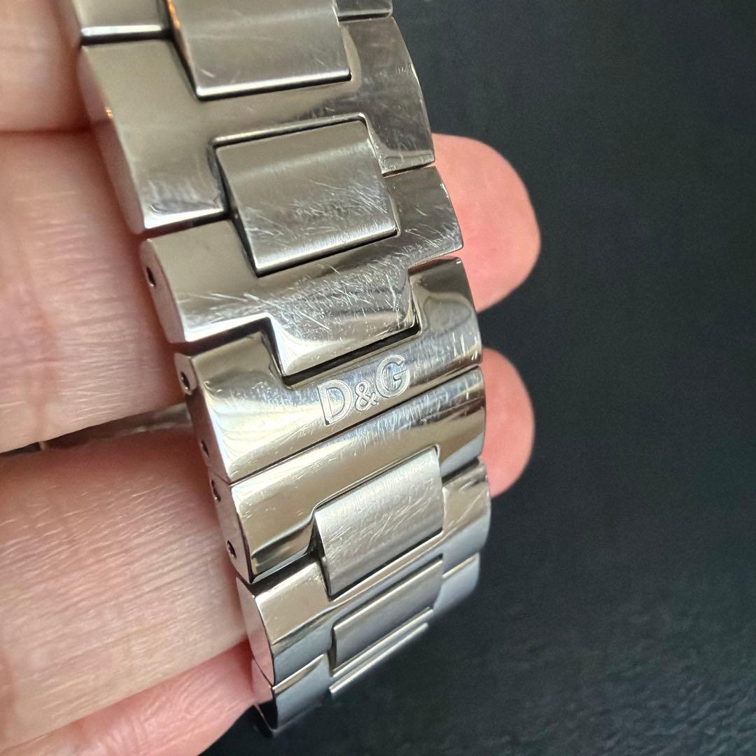 動作確認済　D&G 腕時計　ドルチェ＆ガッバーナGERONIMO クロノグラフ