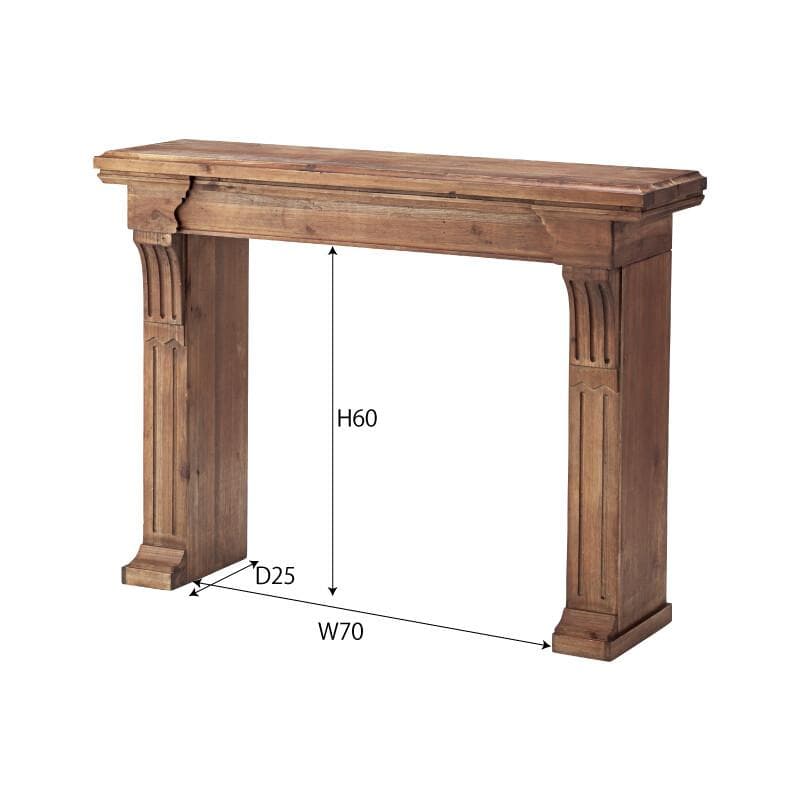 アンティーク調 マントルピース　ホワイト☆暖炉 リビング 幅100