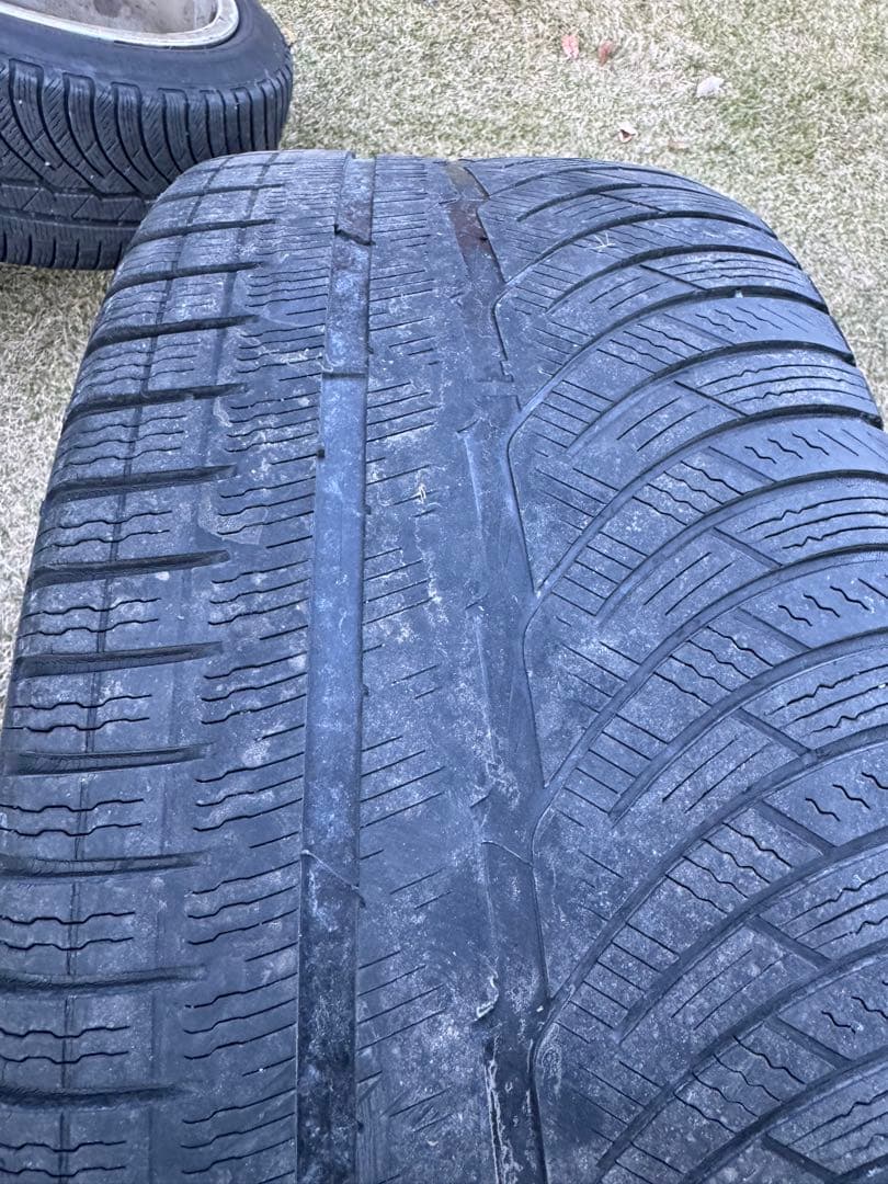  320 Mスポーツf30純正18インチ ホイールとミシュランスノータイヤ