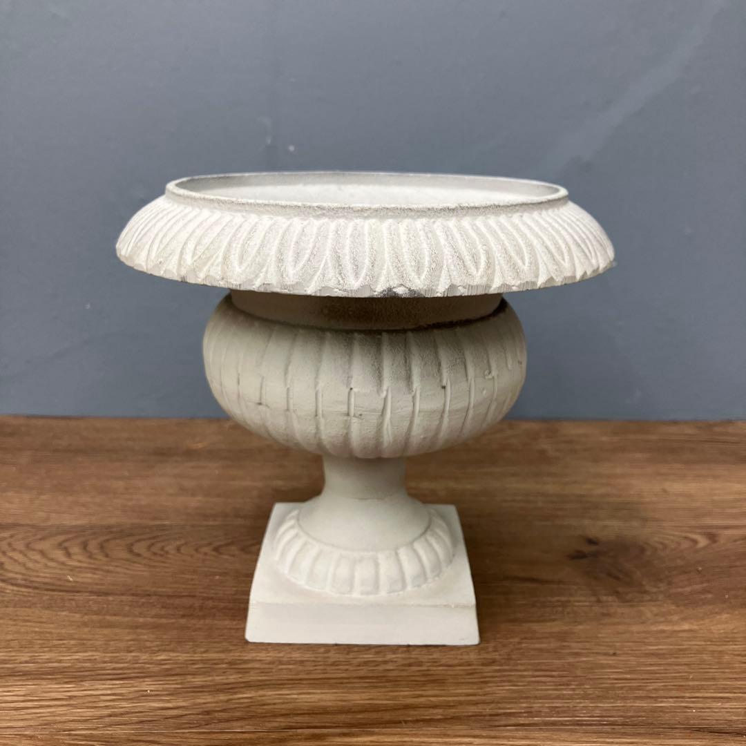 4F シアコレクション アンティーク調 コンポート 花瓶 プランター