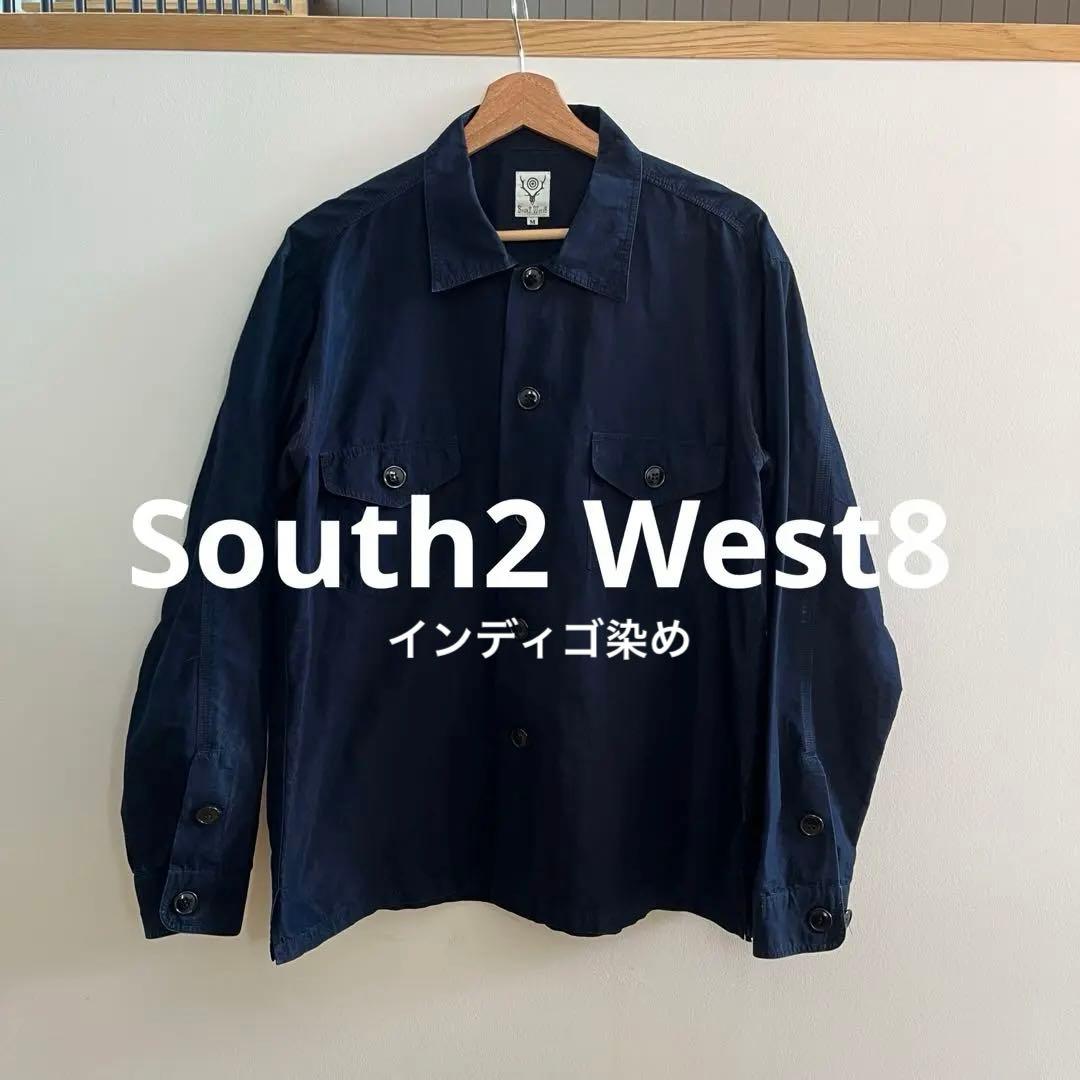 【日本製36,000円→】South2 West8 シャツジャケット インディゴ