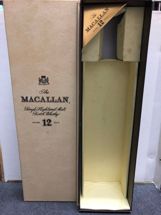 マッカラン12年オールドボトル用ギフト箱