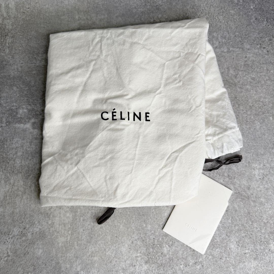 CELINE セリーヌ ラゲージ ミニ レザー トートバッグ