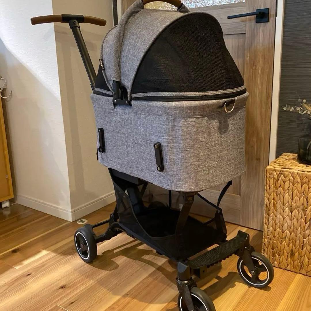 AirBuggy for Pet wiz(ウィズ)アースグレー AD9320