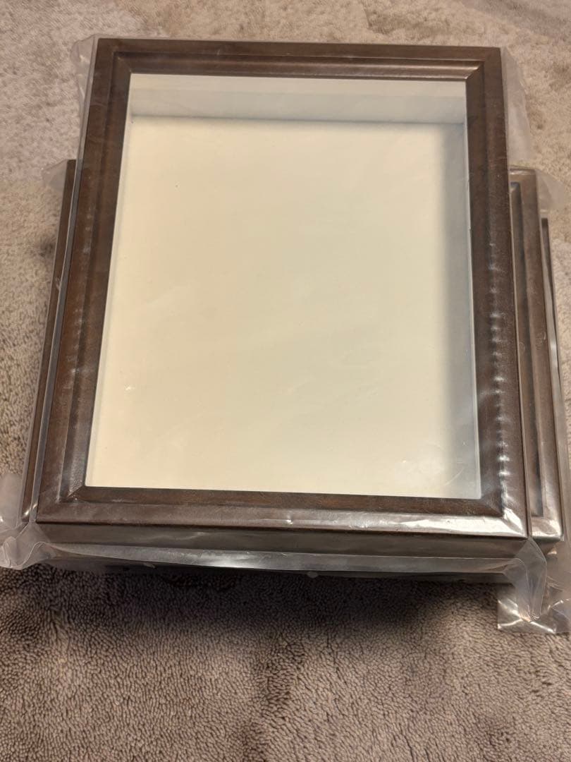 ダークブラウン 志賀標本箱 3個セット A4サイズ