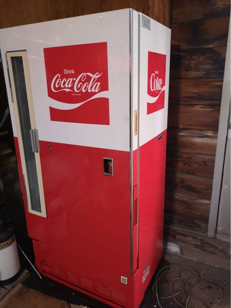 【直接引き渡し希望】昭和レトロ コカコーラ 冷蔵庫 自動販売機