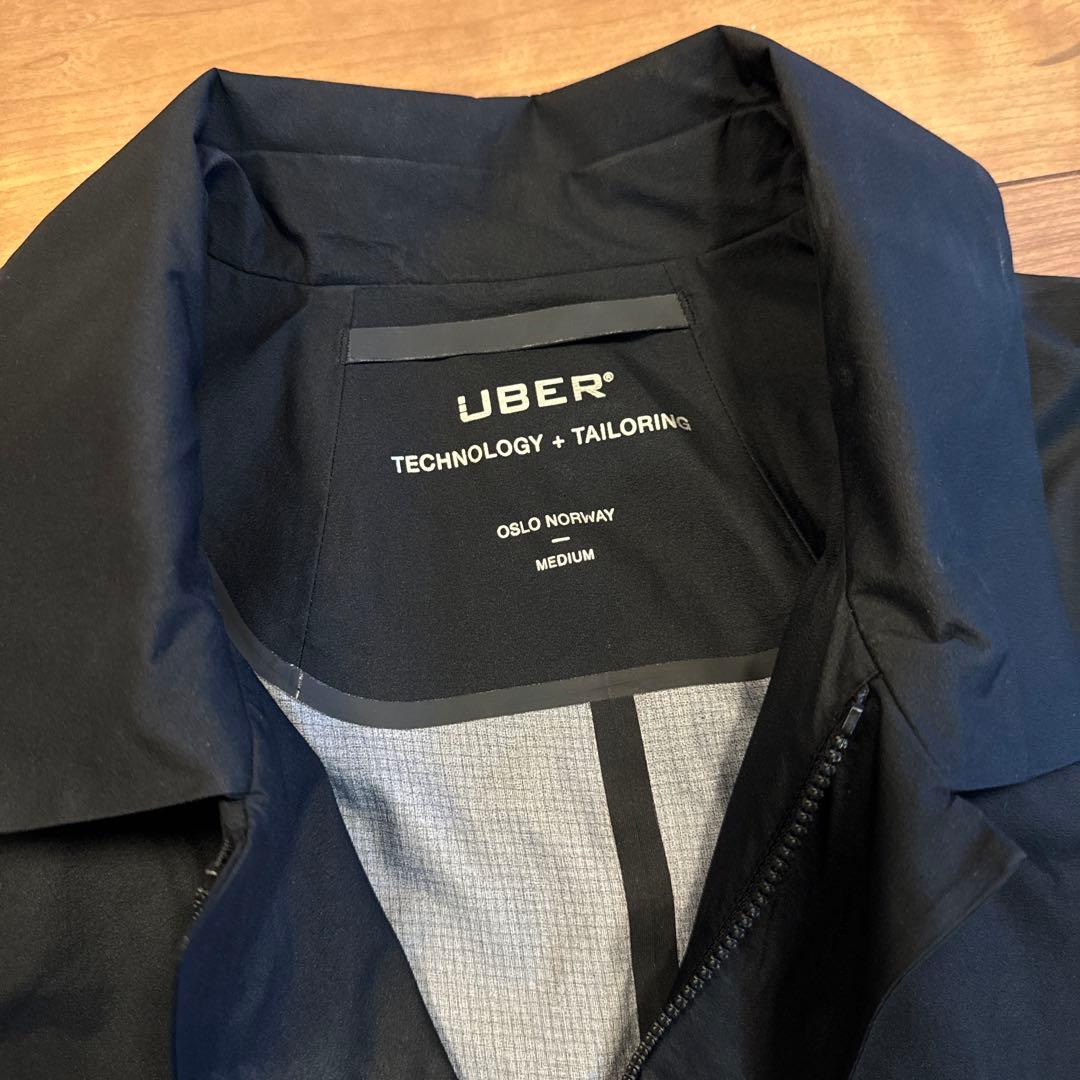 UBER OSLO レインコート MEDIUM 黒