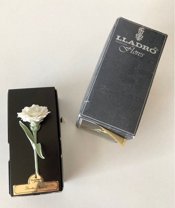 リヤドロ　＃5184 ホワイトカーネーション　リアドロ