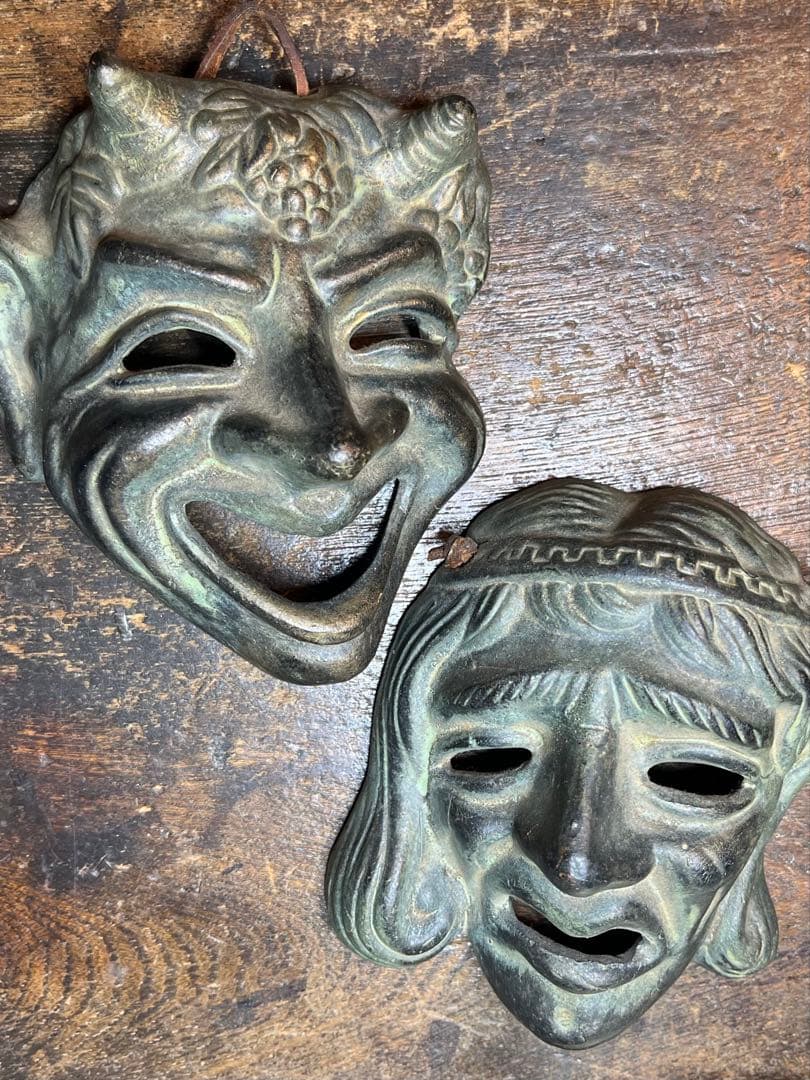 TwoFace 悪魔　ミッドセンチュリー　ウォールデコ　壁掛け　ビンテージ