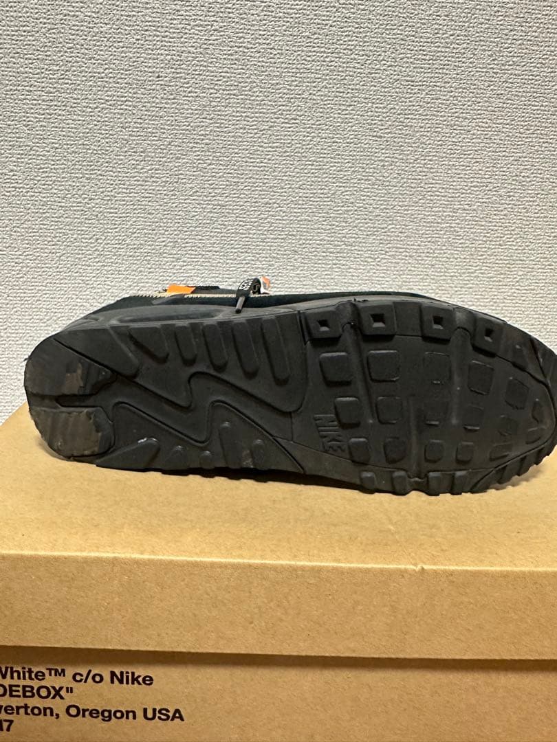 NIKE airmax90×off-white 27.5cm