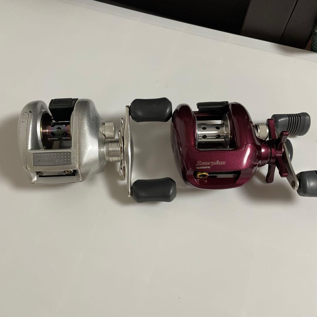 シマノ　スコーピオン1501 メタニウム MG 2台セット　程度良好です
