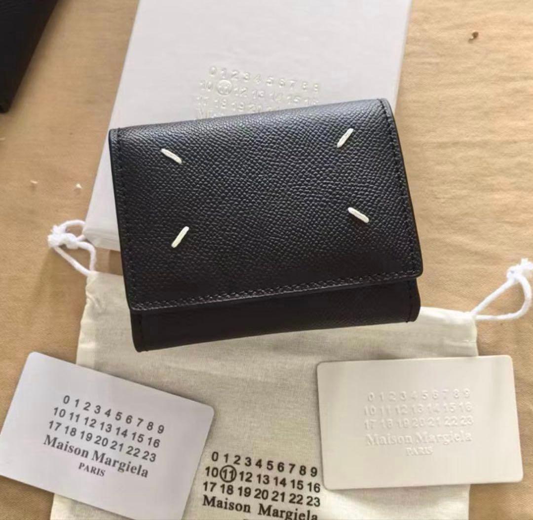 ナ*リ様 Maison Margiela ブラック三つ折り財布
