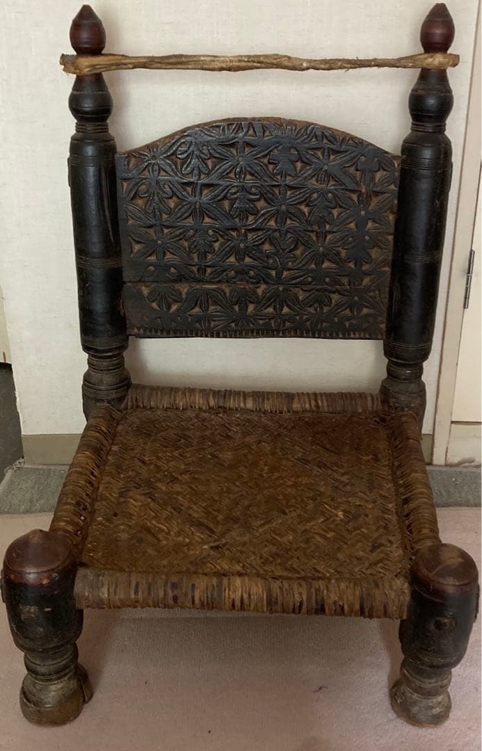 GRANPIE  チェアー　木と山羊革