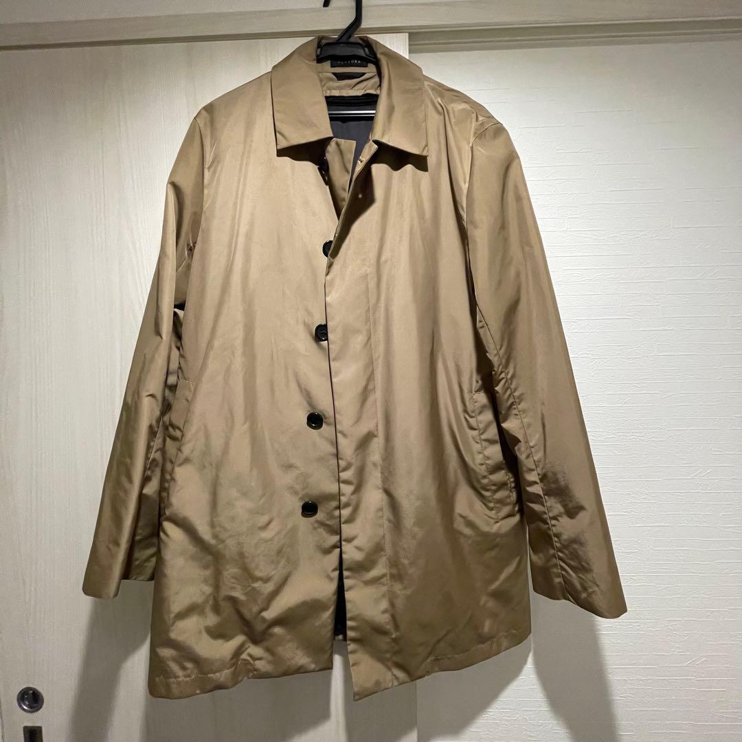 【美品】BARNEYS NEWYORK コート　ナイロン　ライナー付き　秋冬春