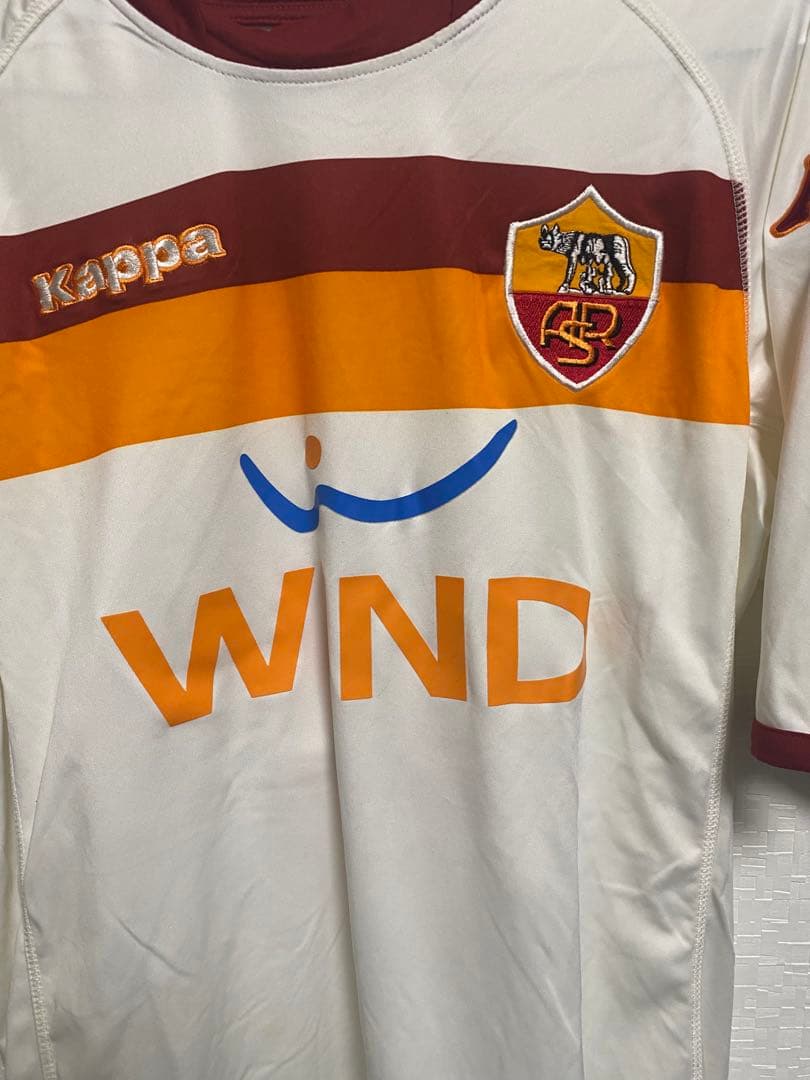 『美品』ASローマ　ユニフォーム トッティ　セリエA kappa カッパ