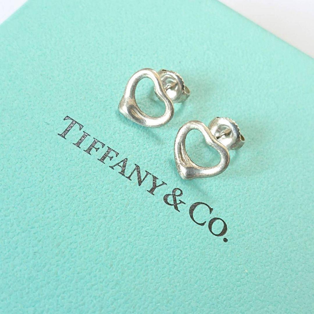 ティファニー オープンハート ピアス T360