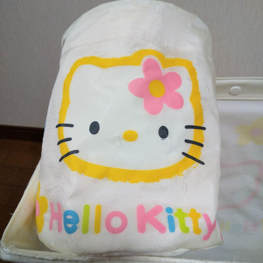 キティ ランドリーバスケット & 洗濯バサミ入れ 1998年 カオハナ