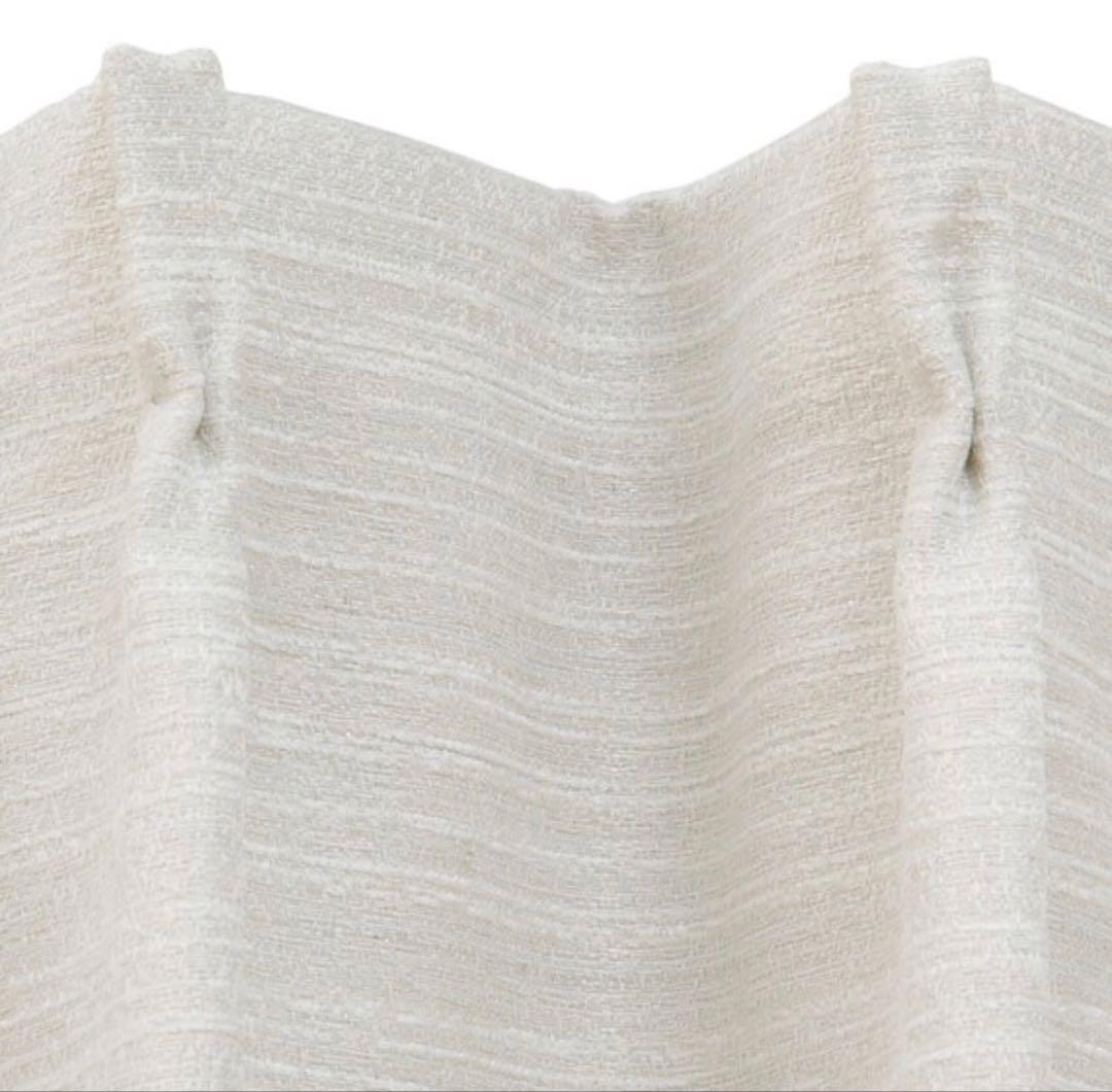 ニトリ ドレープカーテン RK022 アイボリー 遮熱・遮光2級 100×200