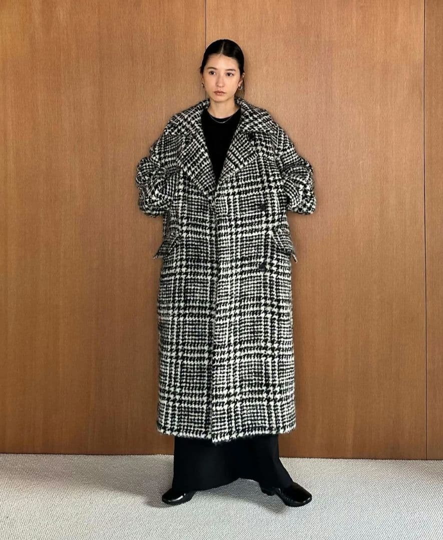 CLANE クラネ SHORT SHAGGY COCOON OVER COAT